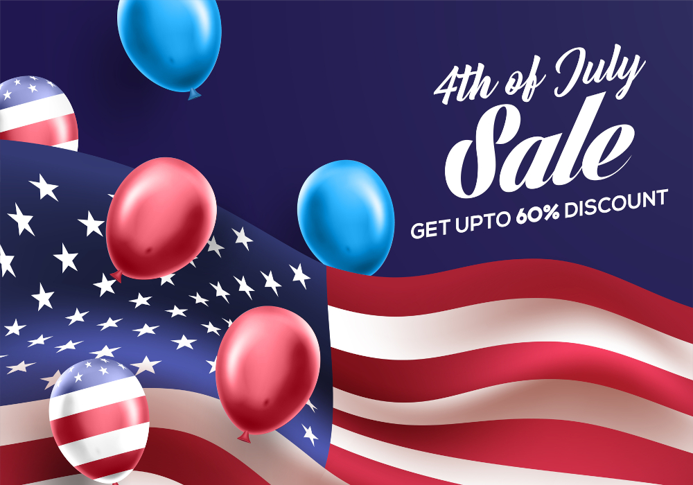 Celebrating Independence Day with 60% OFF EcoSmart cellular shades and roller shades! Happy 4th of July!