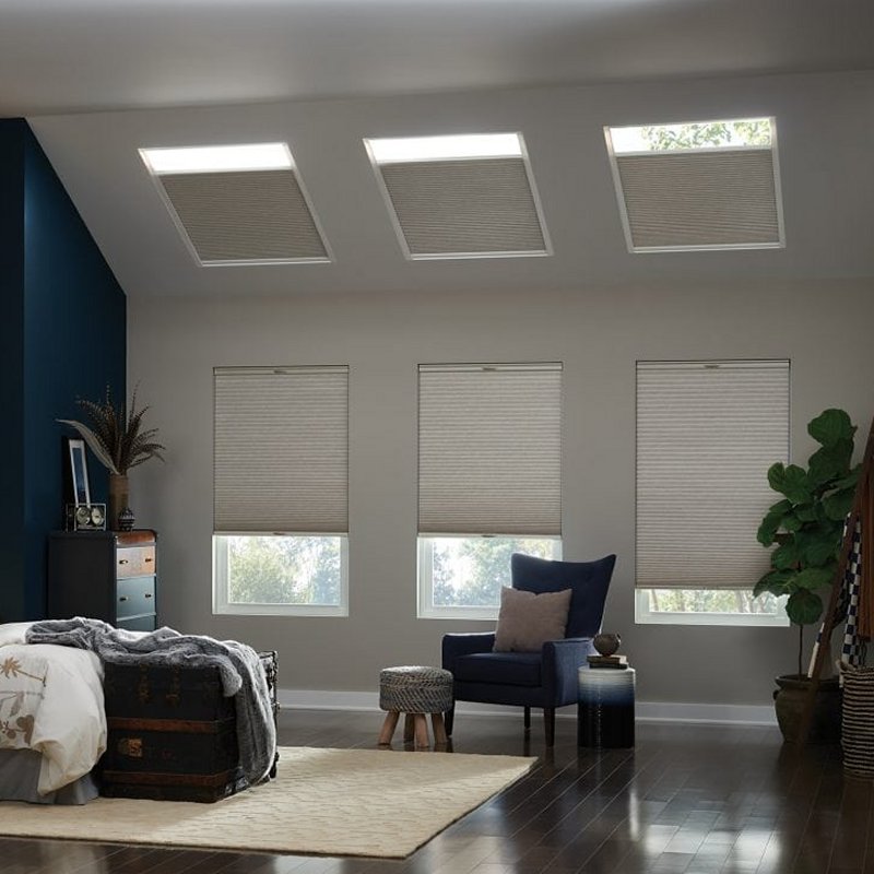 EcoSmart Blackout Cellular Skylight Shades and Window Shades