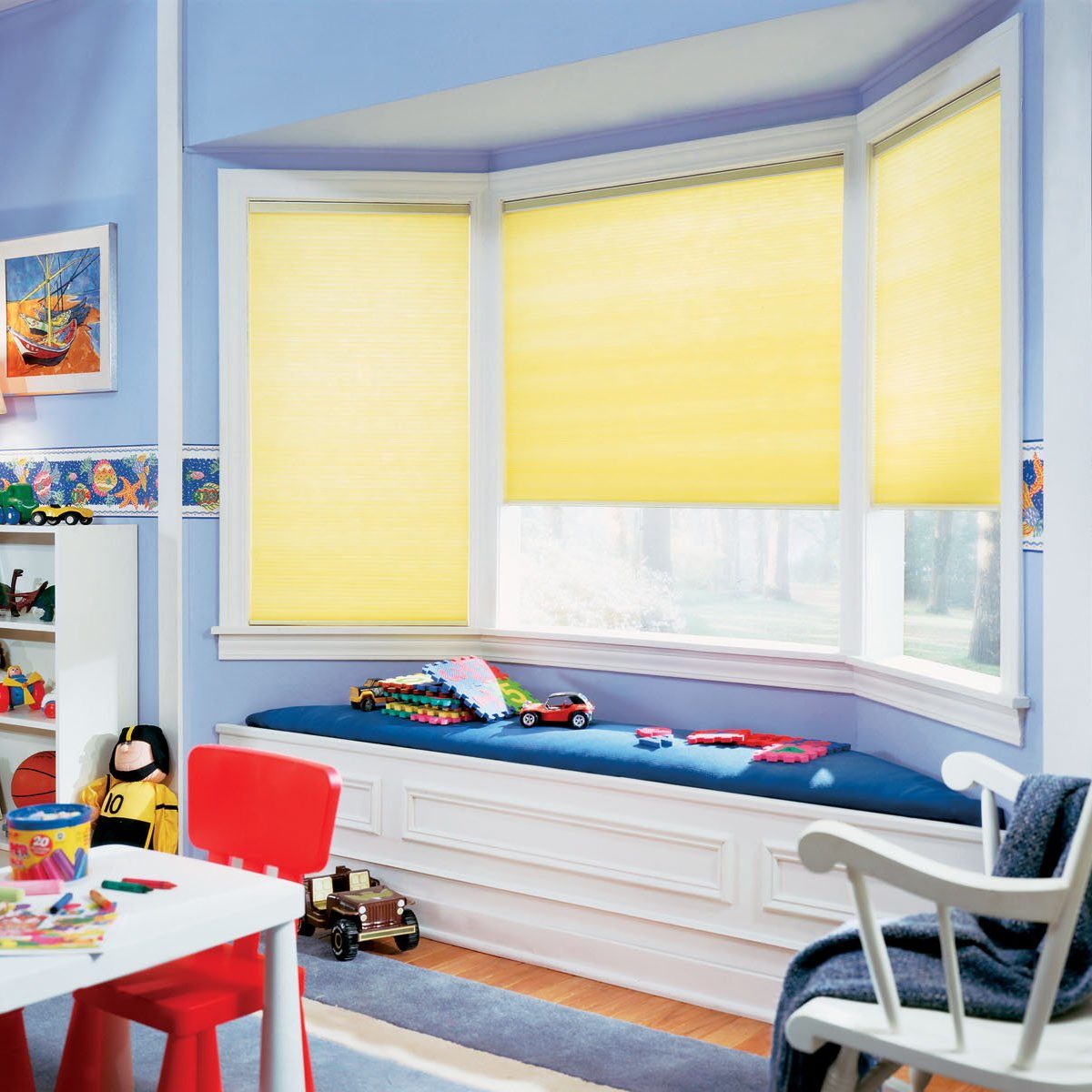 Best Window Treatments for Window Seats EcoSmart Shades