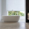EcoSmart 2.0 Cordless Light-Filtering Cellular Window Shades - Child-Safe Blinds in Bathroom