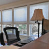 EcoSmart 2.0 Custom Cellular Honeycomb Window Shades in Home Office