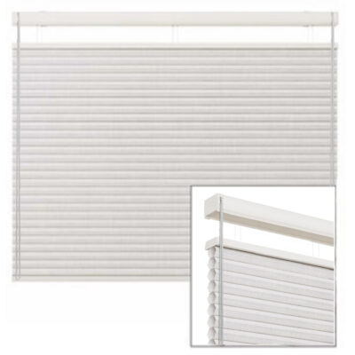 EcoSmart 2.0 Top-Down/Bottom-Up Continuous Cord Loop Cellular Window Shades Drawing with Closeup