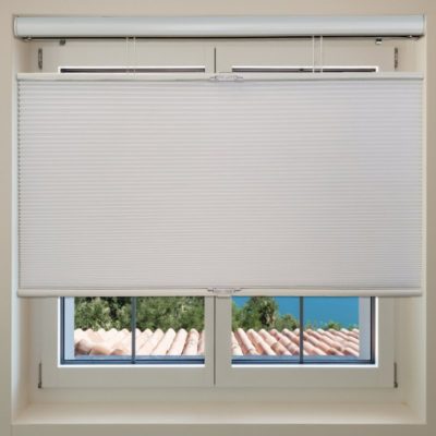 EcoSmart Cordless Top-Down/Bottom-Up Cellular Honeycomb Shade in Window Frame