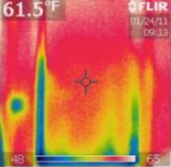 Thermal Photo WITHOUT Energy Saving Side tracks