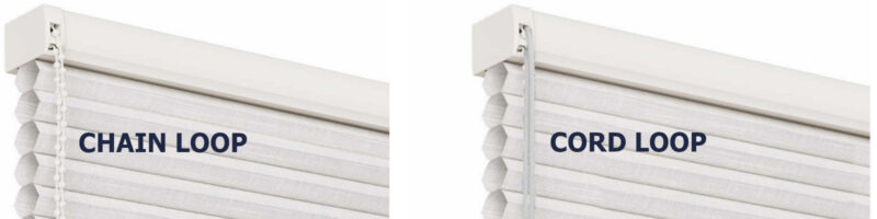 EcoSmart 2.0 Chain Loop and Cord Loop for Cellular Honeycomb Shades